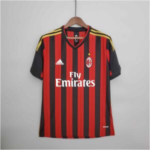 Retro AC milan home soccer jersey 2013/14
