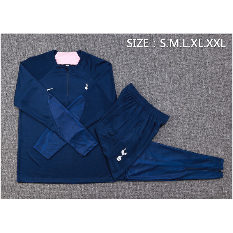 Mens Tottenham Hotspur Training Suit Royal Blue 2023/24