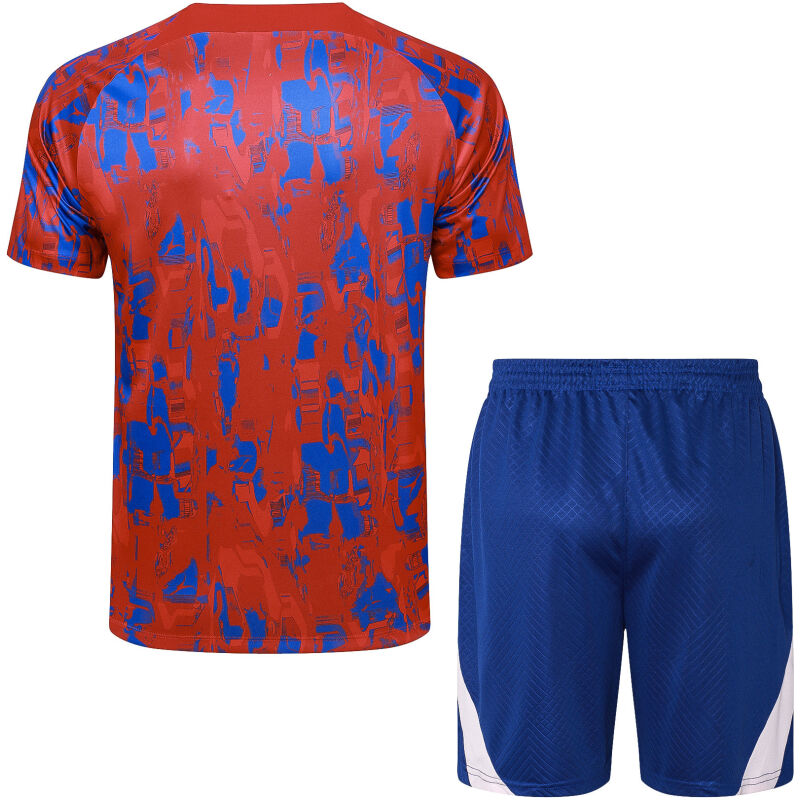 Mens Atletico Madrid Short Training Suit Red 2023/24