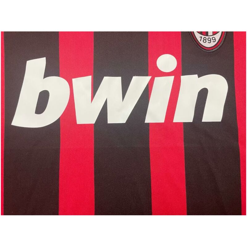 Mens AC Milan Retro Home Jersey 2008/09