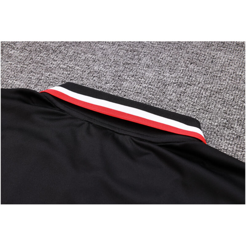 Mens Manchester United Polo Shirt Black 2023/24