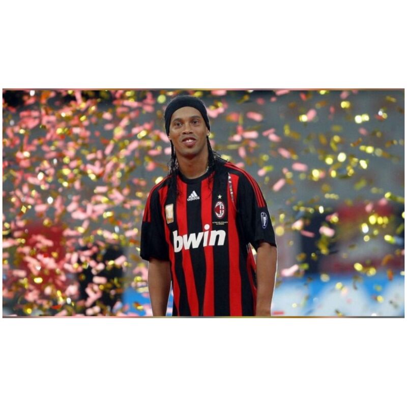 Mens AC Milan Retro Home Jersey 2008/09