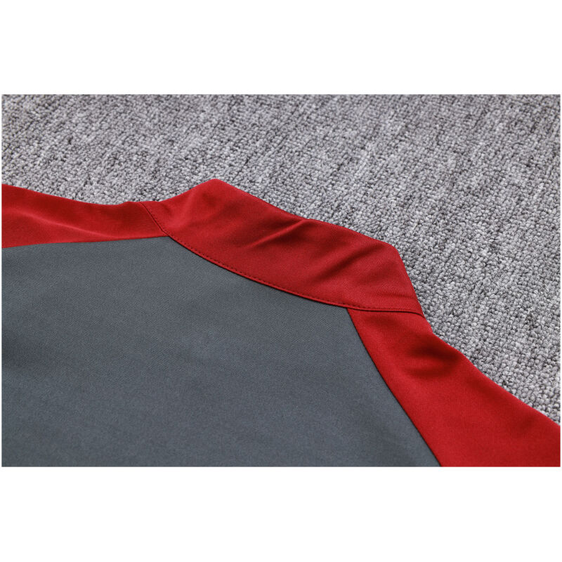 Mens Manchester City Training Suit Grey – Red 2023/24