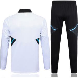 Mens Manchester United Training Suit White 2023/24