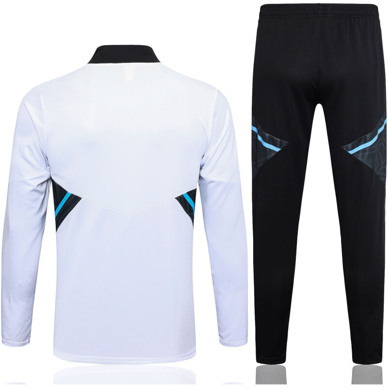 Mens Manchester United Training Suit White 2023/24