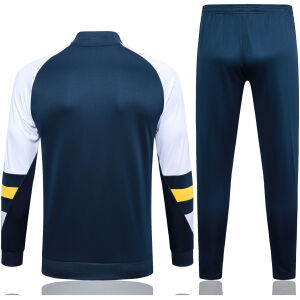 Mens Real Madrid Training Suit Oriental Blue 2023/24