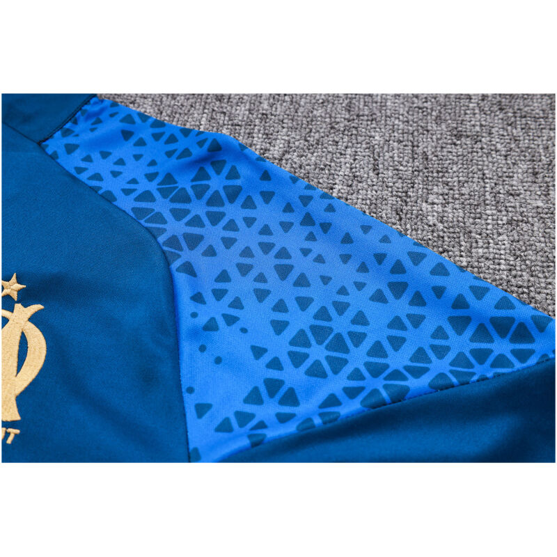 Mens Olympique Marseille Training Suit Blue 2023/24