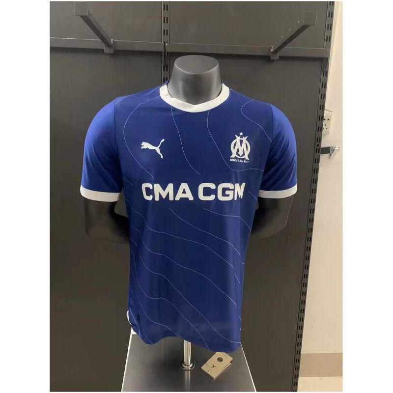Mens Olympique Marseille Away Authentic Jersey 2023/24 – Match