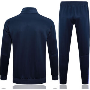 Mens Real Madrid Jacket + Pants Training Suit Royal 2023/24