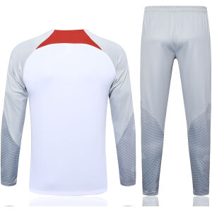 Kids Liverpool Training Suit White 2023/24