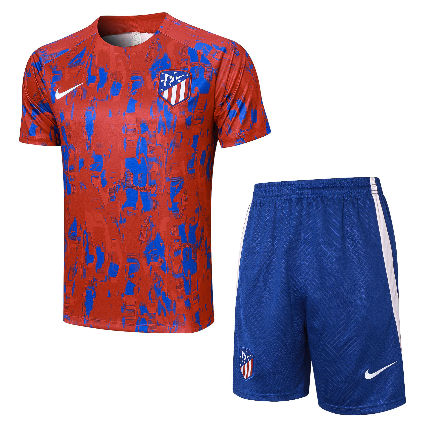Mens Atletico Madrid Short Training Suit Red 2023/24