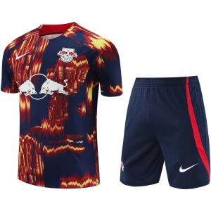 Mens RB Leipzig Short Training Suit Flames 2023/24