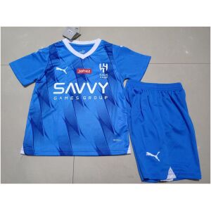 Kids Al-Hilal Home Jersey 2023/24