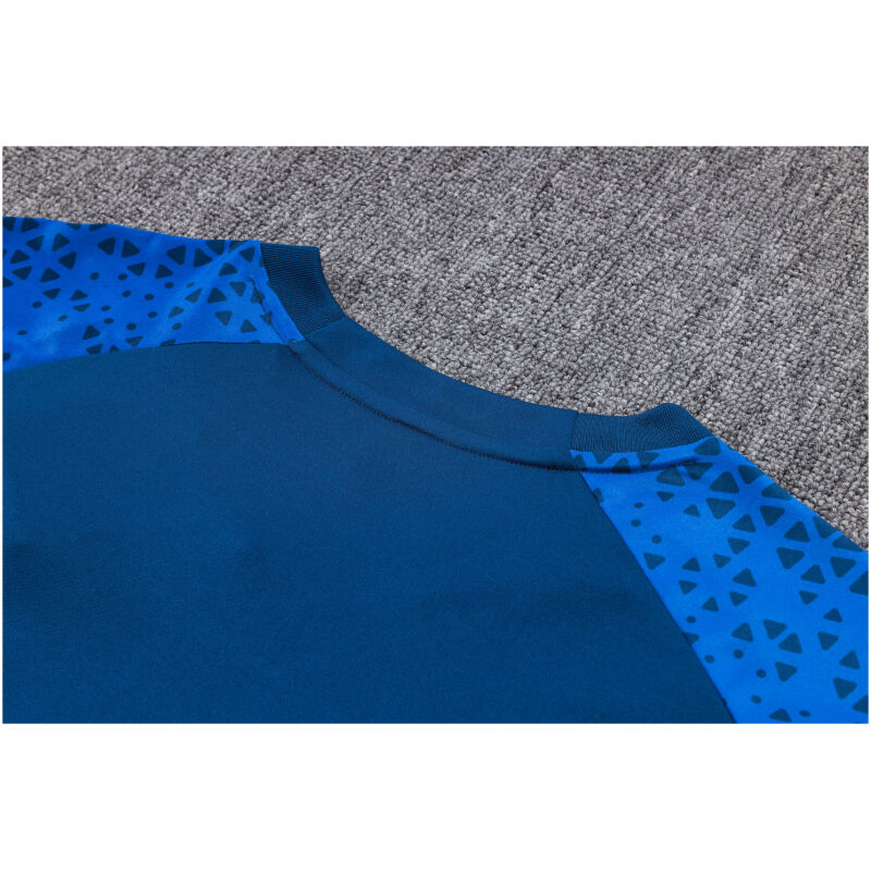 Mens Olympique Marseille Short Training Suit Blue 2023/24