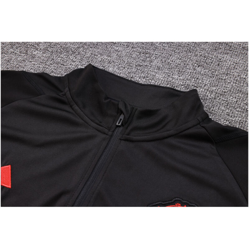 Mens Manchester United Training Suit Black 2023/24