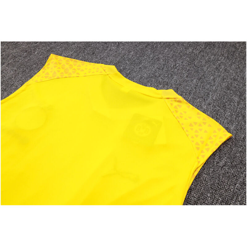 Mens Borussia Dortmund Singlet Suit Yellow 2023/24