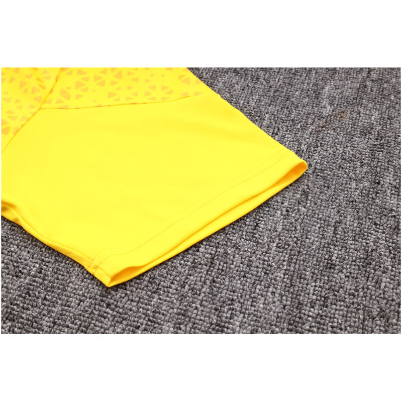 Mens Borussia Dortmund Short Training Suit Yellow 2023/24