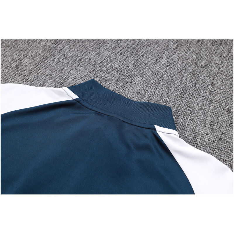 Mens Real Madrid Training Suit Oriental Blue 2023/24