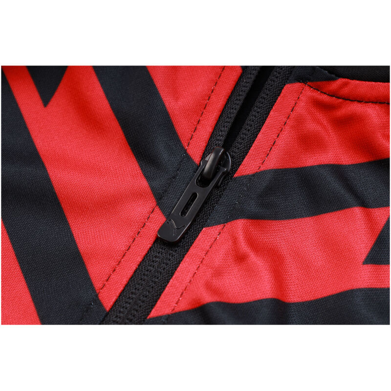 Mens AC Milan Training Suit Red – Black 2023/24