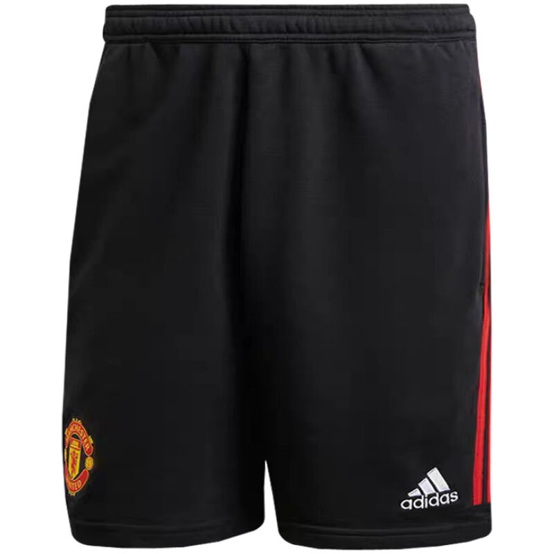 Mens Manchester United Home Black Shorts 2023/24