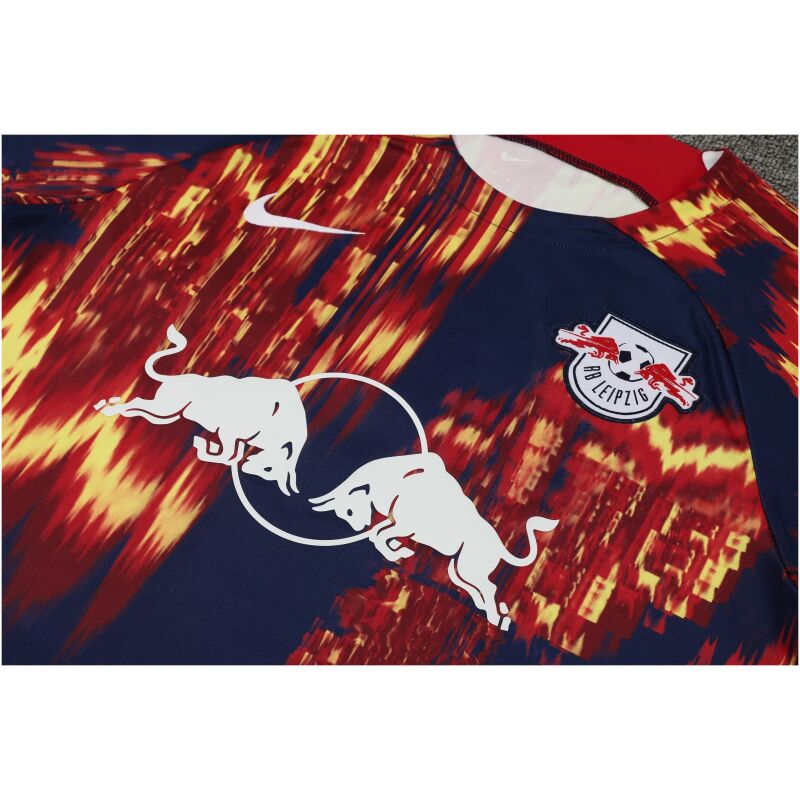 Mens RB Leipzig Short Training Suit Flames 2023/24