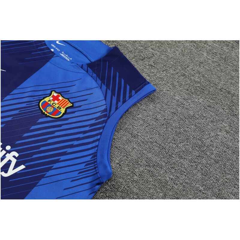 Mens Barcelona Singlet Suit Blue 2023/24