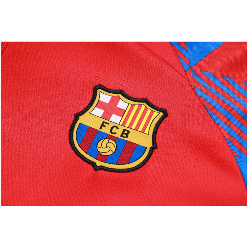 Mens Barcelona Training Suit Red 2023/24