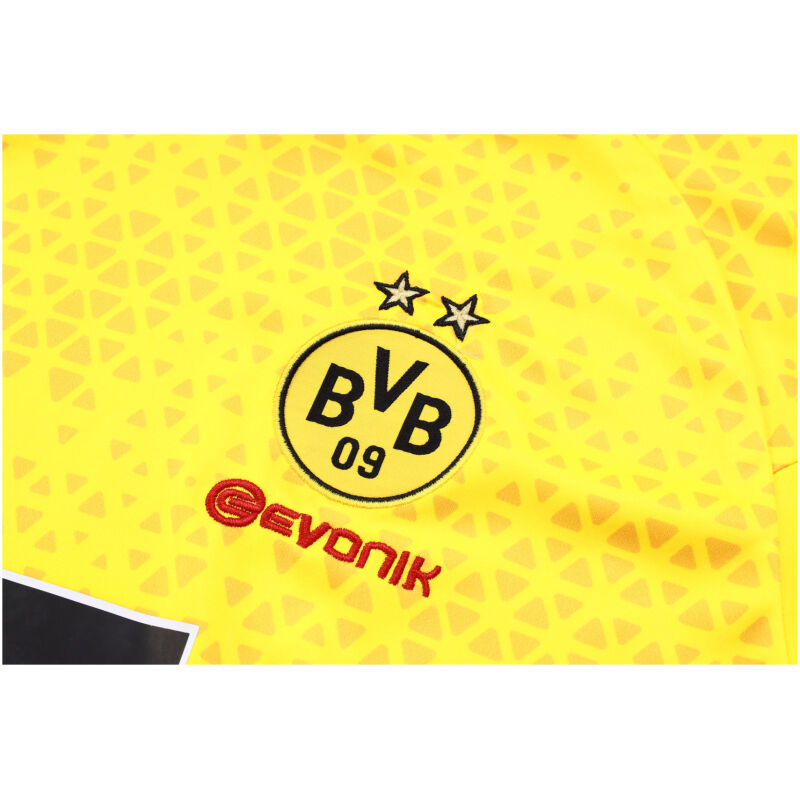 Mens Borussia Dortmund Short Training Suit Yellow 2023/24