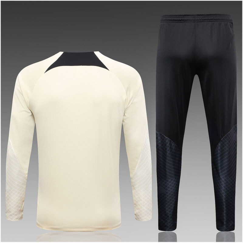 Kids PSG Training Suit Lemon Chiffon 2023/24