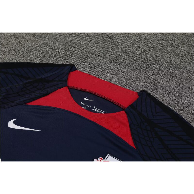 Mens RB Leipzig Short Training Suit Royal Blue 2023/24