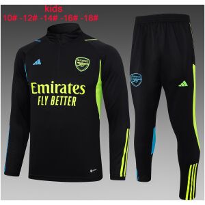 Kids Arsenal Training Suit Black 2023/24