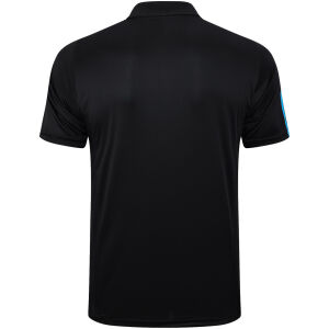 Mens Arsenal Polo Shirt Black 2023/24