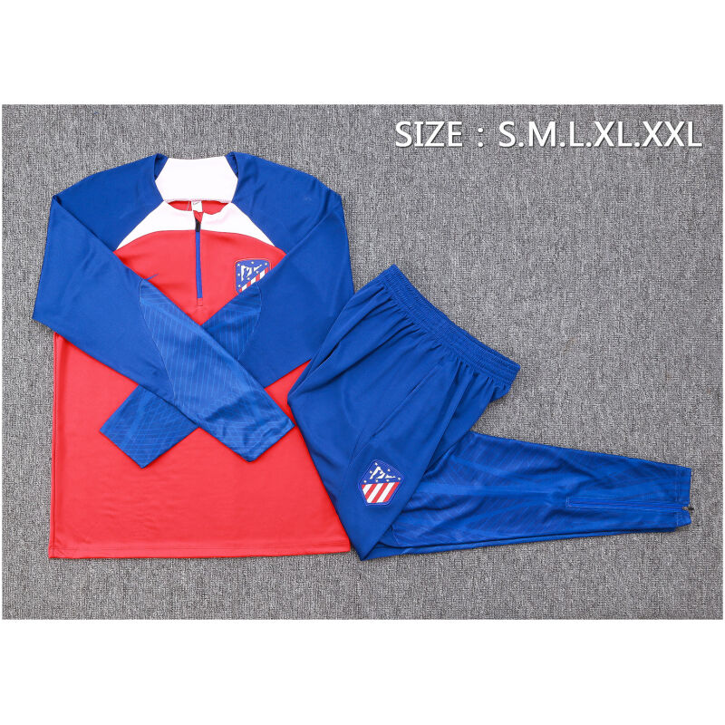 Mens Atletico Madrid Training Suit Red 2023/24