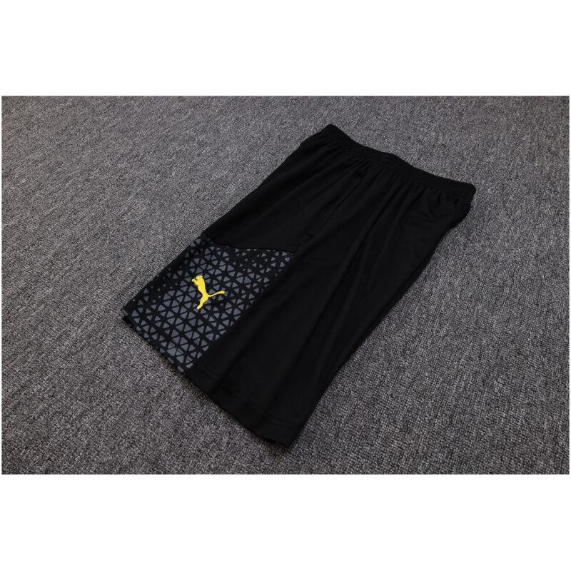 Mens Borussia Dortmund Short Training Suit Yellow 2023/24
