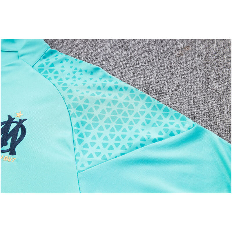 Mens Olympique Marseille Training Suit Green 2023/24