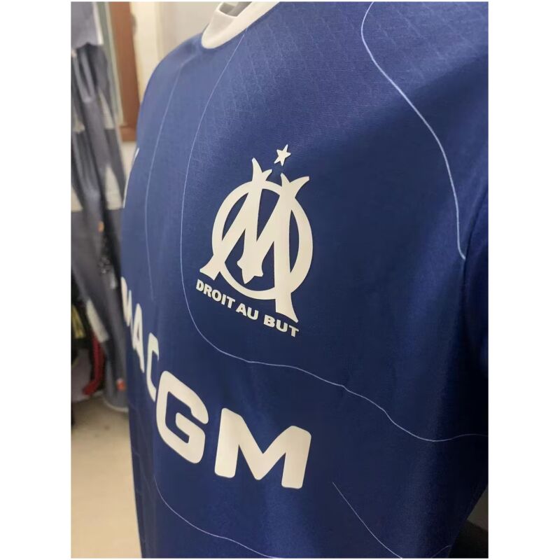 Mens Olympique Marseille Away Authentic Jersey 2023/24 – Match