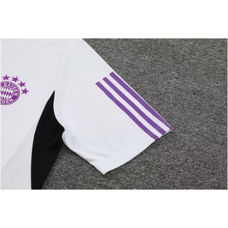 Mens Bayern Munich Short Training Suit White 2023/24