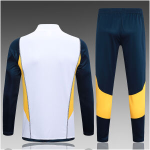 Kids Real Madrid Training Suit White 2023/24