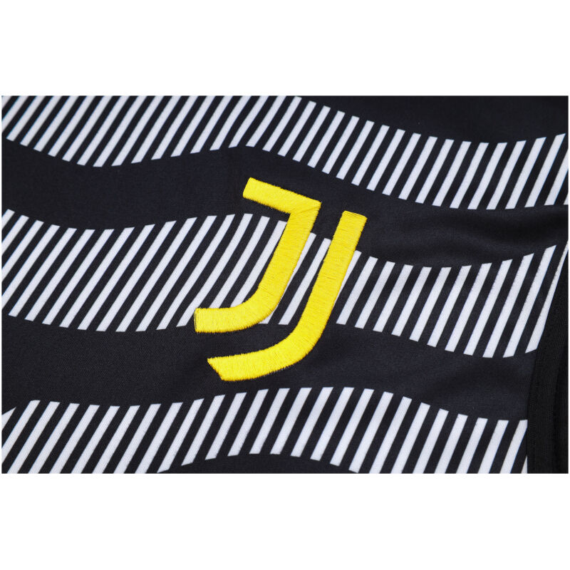 Mens Juventus Singlet Suit Grey – Black 2023/24