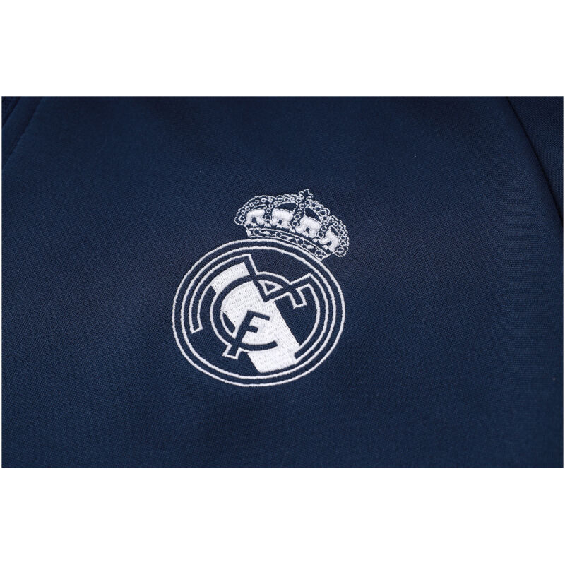 Mens Real Madrid Jacket + Pants Training Suit Royal 2023/24