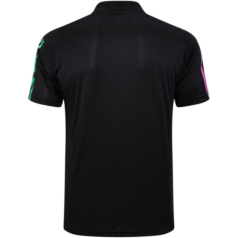 Mens Bayern Munich Polo Shirt Black 2023/24
