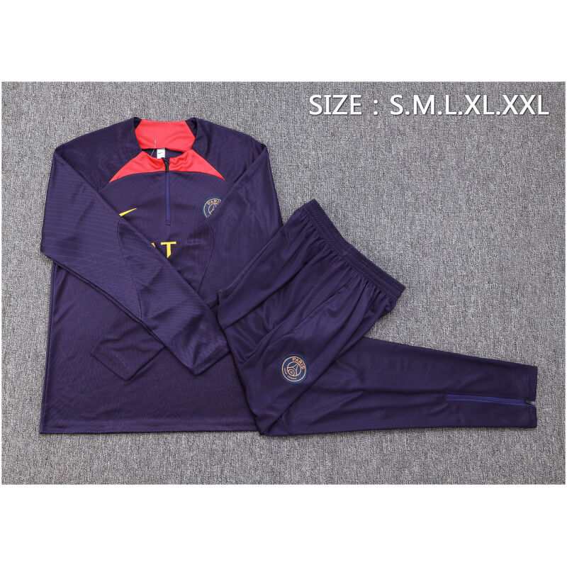 Mens PSG Training Suit Amethyst 2023/24