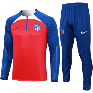 Mens Atletico Madrid Training Suit Red 2023/24