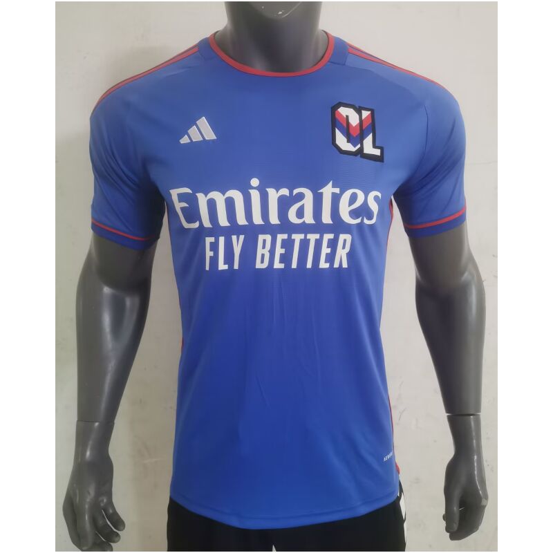 Mens Olympique Lyonnais Away Jersey 2023/24