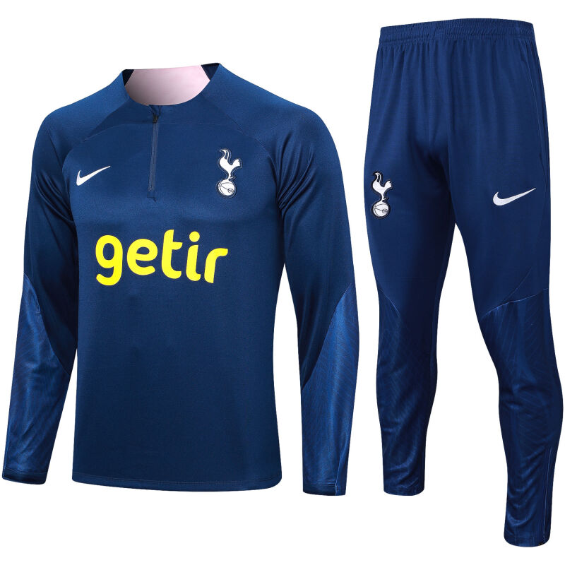 Mens Tottenham Hotspur Training Suit Royal Blue 2023/24