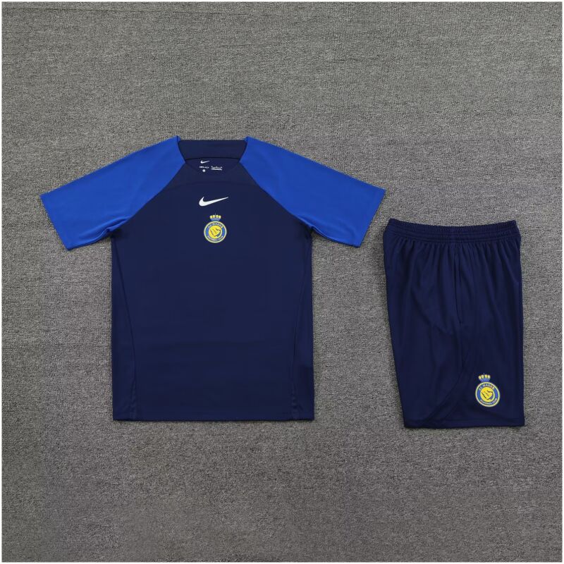 Mens Riyadh Al-Nassr Short Training Suit Blue 2023/24