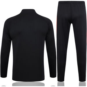 Mens AC Milan Training Suit Red – Black 2023/24