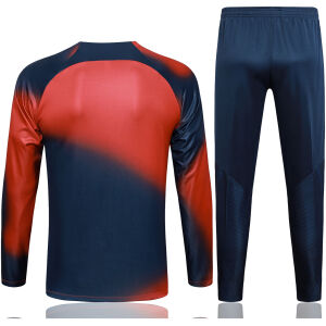 Mens PSG Training Suit Red – Royal 2023/24