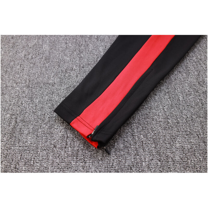 Mens AC Milan Training Suit Red – Black 2023/24