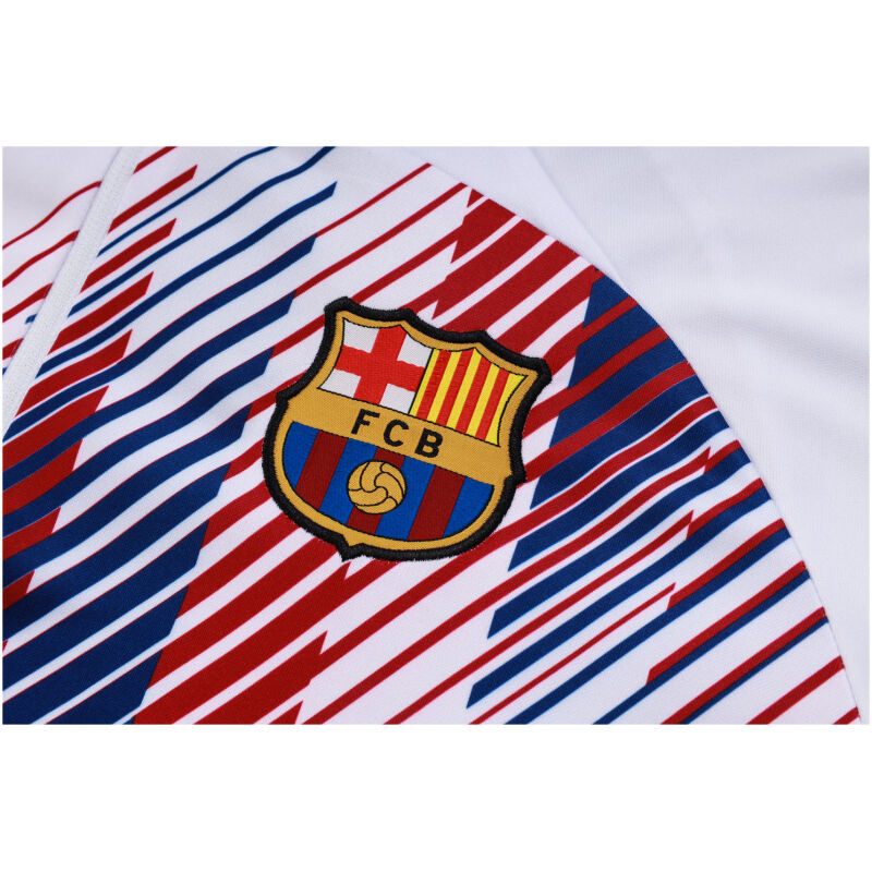 Mens Barcelona Training Suit White 2023/24